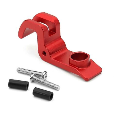 Kit de fixation de boucle de coque pour voiture RC 1/16 rouge-- (1/5)