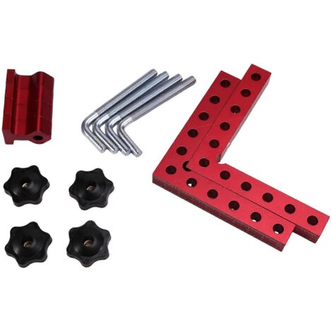 Clip de fixation à angle droit de 120 mm, fixation auxiliaire en forme de L à 90 degrés -- (1/5)