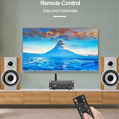 Amplificateur de puissance audio stéréo Hi-Fi 2x100W double canal-- (1/5)