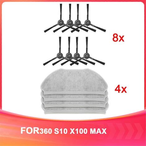 Consommables de rechange pour brosses latérales de balayeuse Qihoo 360 -- (1/5)