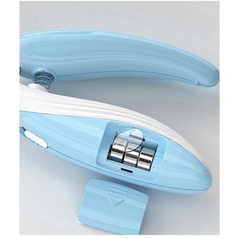 Coupe-ongles pour animaux avec lumière LED, ciseaux de toilettage bleus (1/5)
