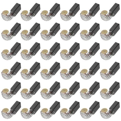 Lot de 36 balais de charbon pour meuleuse d'angle 5x8x13mm pour perceuse à main-- (1/5)
