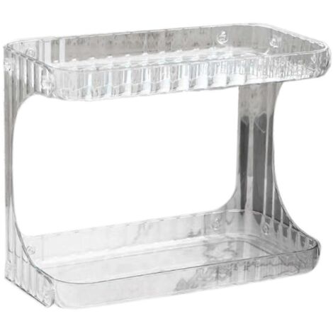 Présentoir de bureau pour produits de soins de la peau, étagère de rangement pour salle de bain A-- (1/5)