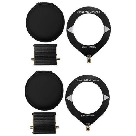 Antenne boucle large bande de dernière génération avec convertisseur à faible impédance -- (1/5)