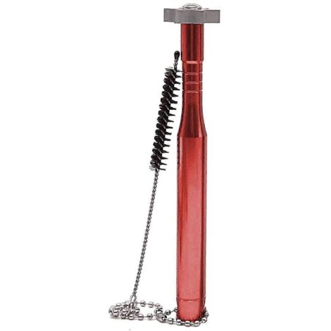 Brosse de nettoyage et de réparation pour clubs de golf, outil de golf rouge (1/5)