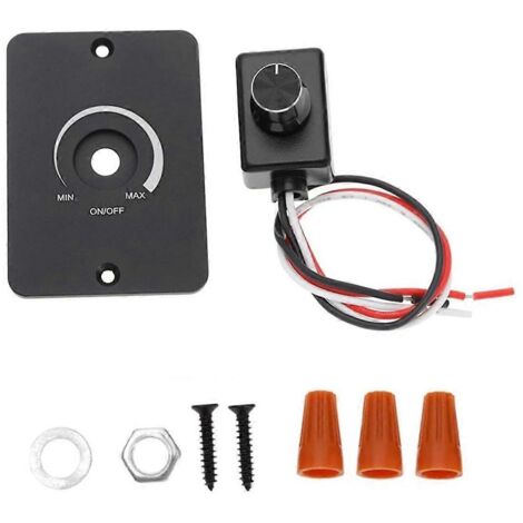 Variateur de lumière PWM compatible avec bouton rotatif pour une installation facile --- (1/5)