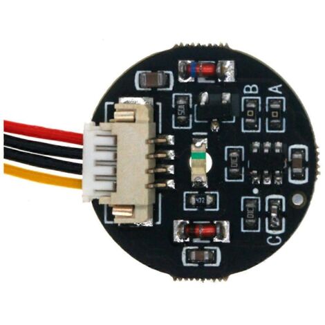 Module de détection de commutateur à touche à verrouillage par à-coups 3V-30V, lumière blanche à 4 fils-- (1/5)