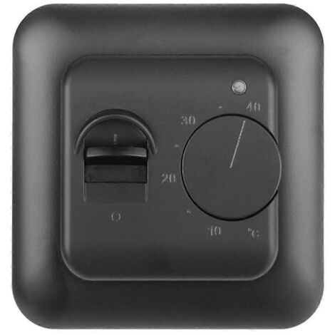 Thermostat mécanique à distance pour régulateur de chauffage au sol-- (1/5)
