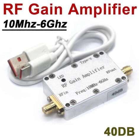 Amplificateur de gain RF LNA 10M-6GHz à haute linéarité 40dB-- (1/5)