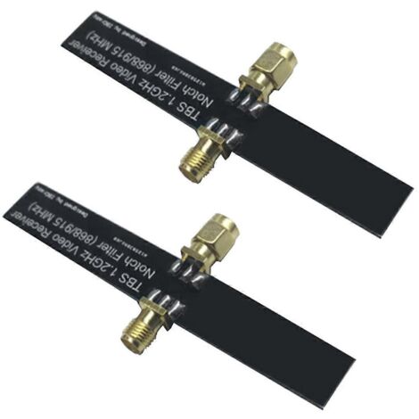 Filtres pour récepteur vidéo TBS 868/915 MHz 1,2 GHz (2 pièces) (1/5)