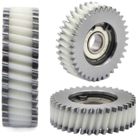 3 pièces Engrenage en acier à 36 dents pour moteur de vélo électrique, denture hélicoïdale -- (1/5)