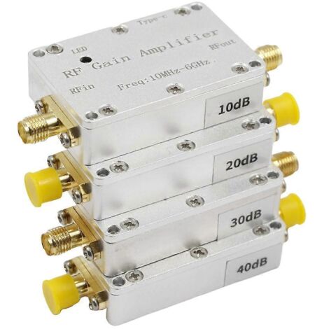 Amplificateur de gain RF 10 dB 433 MHz 1,2 GHz 1,5 GHz 2,4 GHz 5,8 GHz - Amplificateur de réception (1/5)