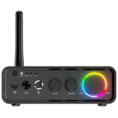 Mini amplificateur stéréo Bluetooth 5.3 M19 BT - Prise UE (1/5)