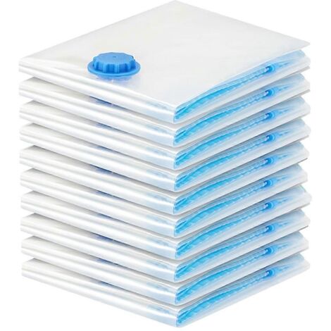 Sacs sous vide pour vêtements - Lot de 10, 40 x 30 cm (1/5)