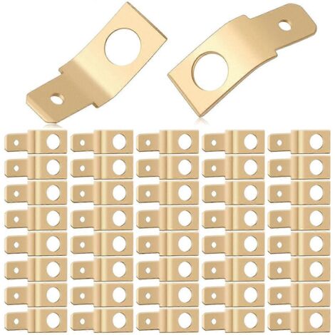 Adaptateur de déconnexion sans soudure non isolé, cosse mâle 1/4 pouce, lot de 50 (1/5)