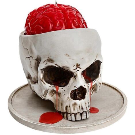 Pot de fleurs multifonctionnel en forme de crâne pour Halloween (1/5)