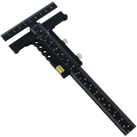 Calibre à tracer pour le travail du bois - Calibre de marquage coulissant en alliage d'aluminium A-- (1/5)