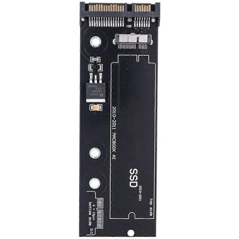 Carte de conversion SSD vers SATA pour 2010-2011 (noire) (1/5)
