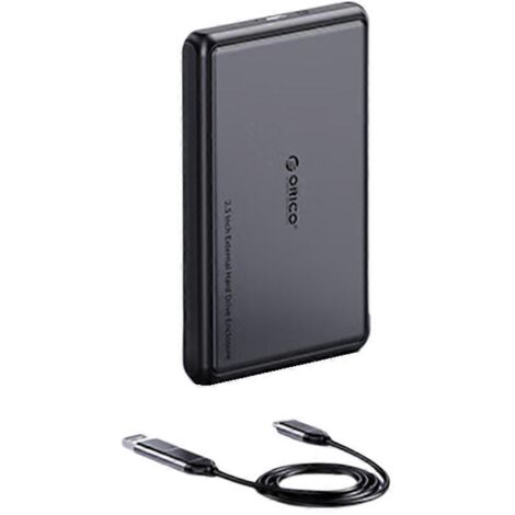 Boîtier externe pour disque dur 2,5 pouces SATA vers Type-C (1/5)