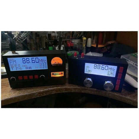 Récepteur radio FM/SW/MW/LW TEF6686 avec indication du niveau audio VU-- (1/5)