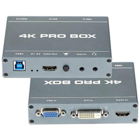DVI VGA - Compatible avec les cartes d'acquisition vidéo USB 3.0 4K HD (1/5)