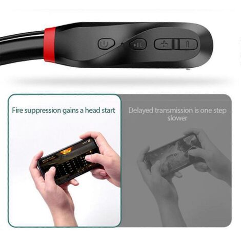 Écouteurs Bluetooth sans fil i35, universels pour deux sports, noirs (1/5)