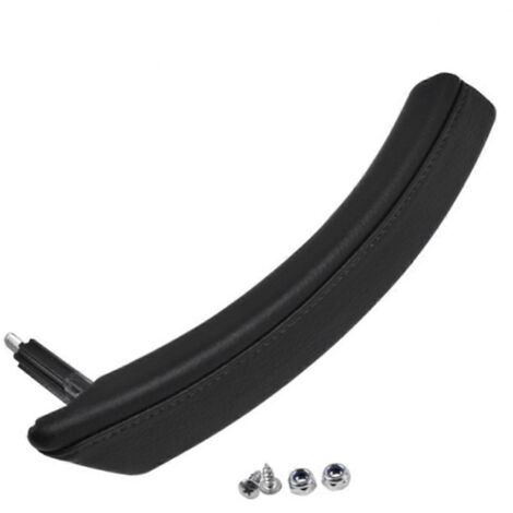 Ensemble de poignée de porte intérieure et de cache-accoudoir pour conduite à droite, noir. (1/5)