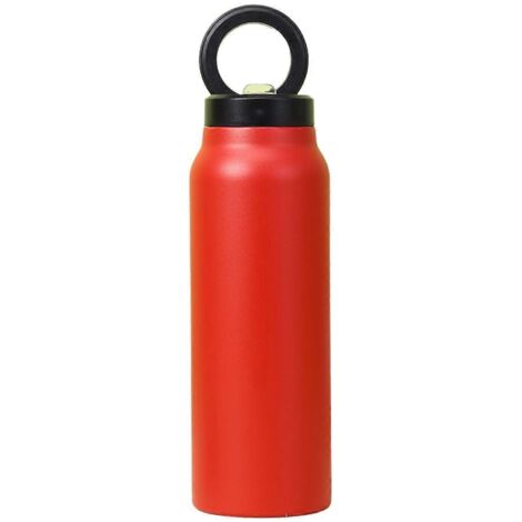 Bouilloire rouge 720 ml avec support magnétique pour téléphone portable - (1/5)