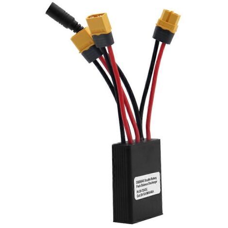 Adaptateur de connexion pour convertisseur de décharge de batterie double 12V-72V 40A-- (1/5)