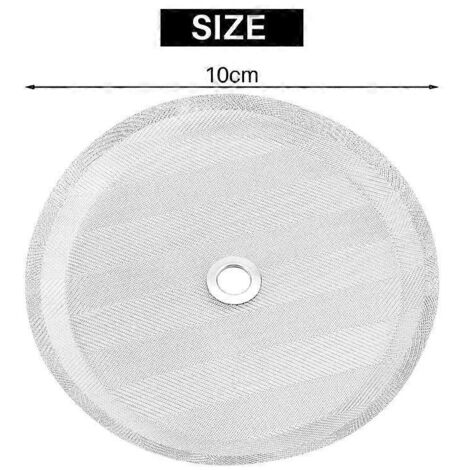 Filtre de rechange pour cafetière à piston, réutilisable, en acier inoxydable. (1/5)