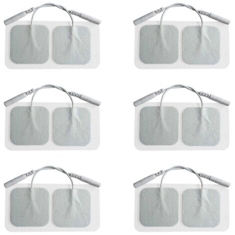 2.0 Embouts d'électrodes à broches de type broche avec patch de queue autocollant de massage-- (1/5)