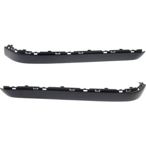 Kit de baguettes décoratives d'angle de pare-chocs arrière pour BMW Série 7 E65 (1/5)
