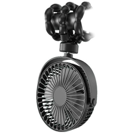Petit ventilateur portable mini pieuvre, ventilateur de bureau USB silencieux --- (1/5)