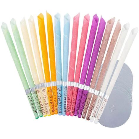 Bougies auriculaires naturelles en cire d'abeille pour un nettoyage rapide et efficace du cérumen. (1/5)