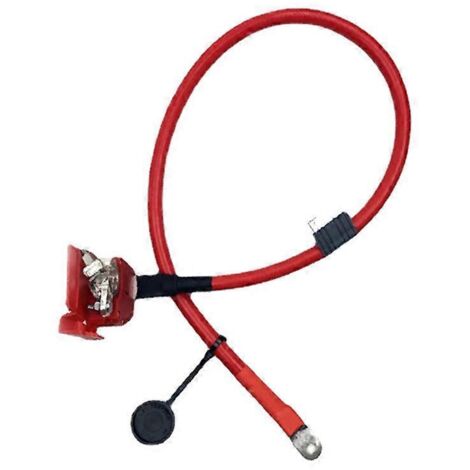 Câble positif de batterie automobile pour la protection des câbles de batterie-- (1/5)
