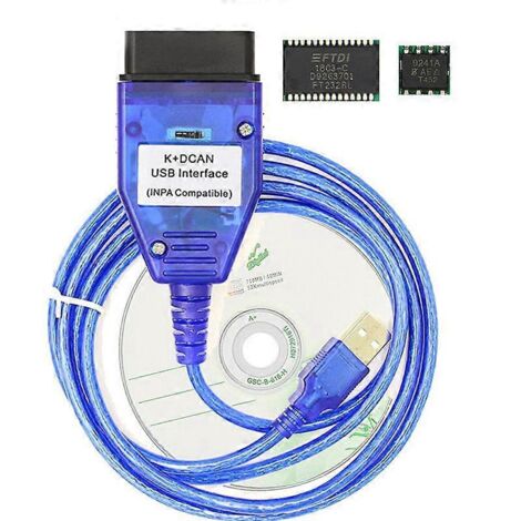 Puce K+Can Ft232Rl avec interrupteur pour scanner K Dcan-- (1/5)