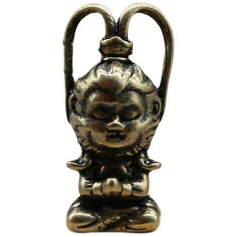 Figurine de singe en cuivre, statue de soleil, ornement pour aquarium -- (1/5)