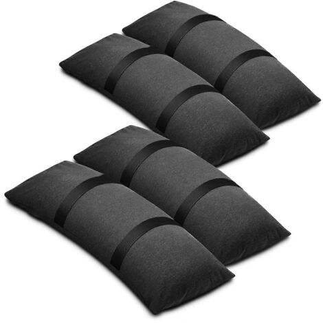 Poids de pied de parasol, sacs de sable remplissables pour jardin, lot de 4 (1/5)
