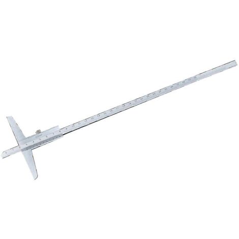 Jauge de profondeur, pied à coulisse à vernier, outils de travail du bois, 300 mm (1/5)