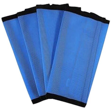 Lot de 4 guêtres anti-mouches en maille pour chevaux, protections pour les jambes des chevaux. (1/5)