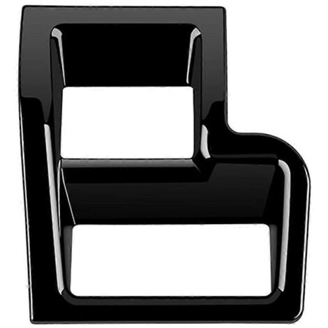 Garniture de cadre de bouton avant gauche noir brillant pour Spacia 17-22 RHD-- (1/5)