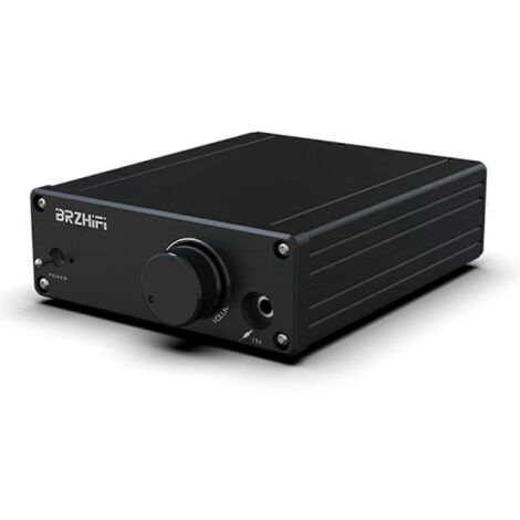 Amplificateur de puissance audio numérique MA12070, haut-parleurs noirs (1/5)