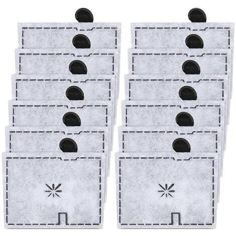 Lot de 12 petites cartouches filtrantes pour filtre QuietFlow Power Filter-- (1/5)