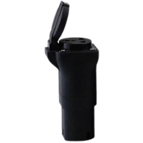 Adaptateur de borne de recharge pour voiture TYPE2, prise de courant pour borne de recharge UE --- (1/5)