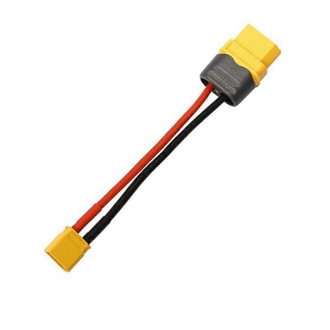 Connecteur en T XT60 vers XT30 avec fil silicone 16AWG de 100 mm (1/5)
