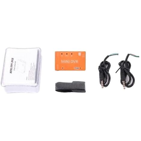 Mini enregistreur vidéo et audio FPV DVR avec batterie intégrée de 3,7 V et 400 mAh (1/4)