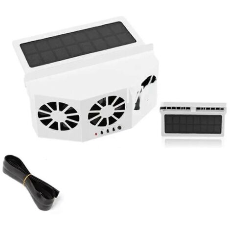3 Ventilateurs solaires de refroidissement pour voiture électrique A-- (1/5)