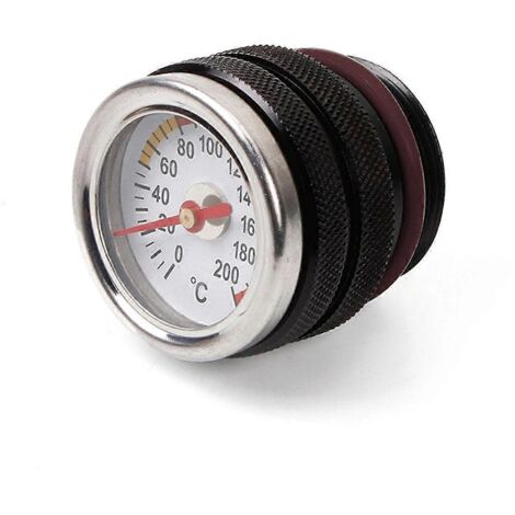Jauge de température d'huile moteur pour moto - Jauge d'huile pour -- (1/5)