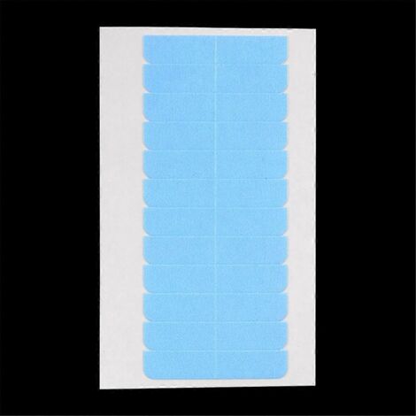 Ruban adhésif double face bleu pour perruque à lace front ultra-résistant. (1/5)