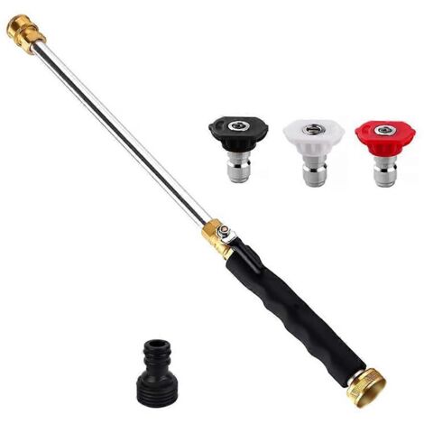 Buse à jet haute pression, embout de tuyau haute pression, outils pour nettoyeur haute pression --- (1/5)